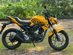 নতুন সুজুকি জিক্সার ২০২৫ হলুদ