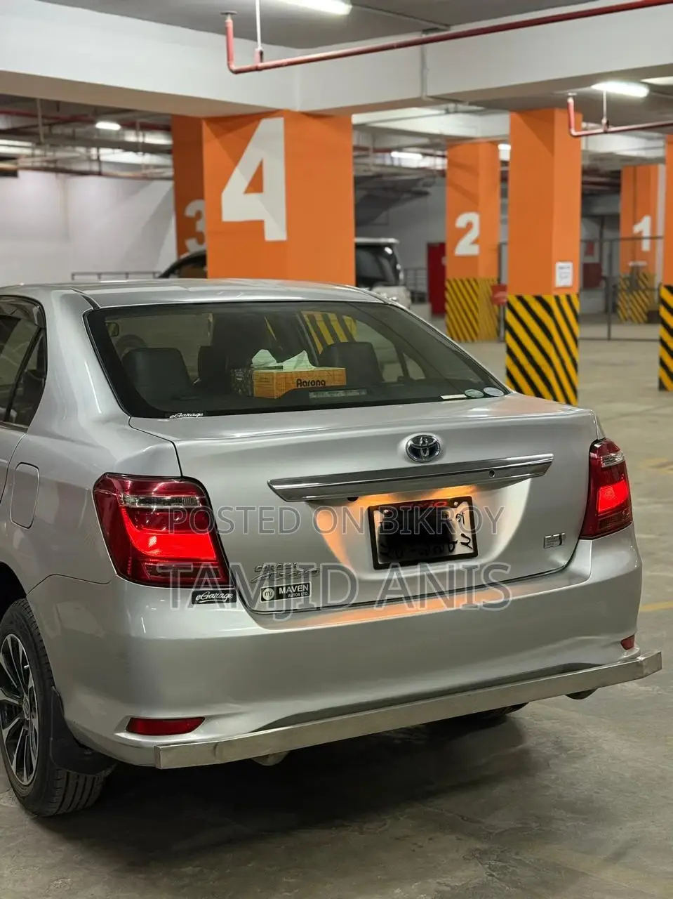 Toyota Axio 2015 Silver