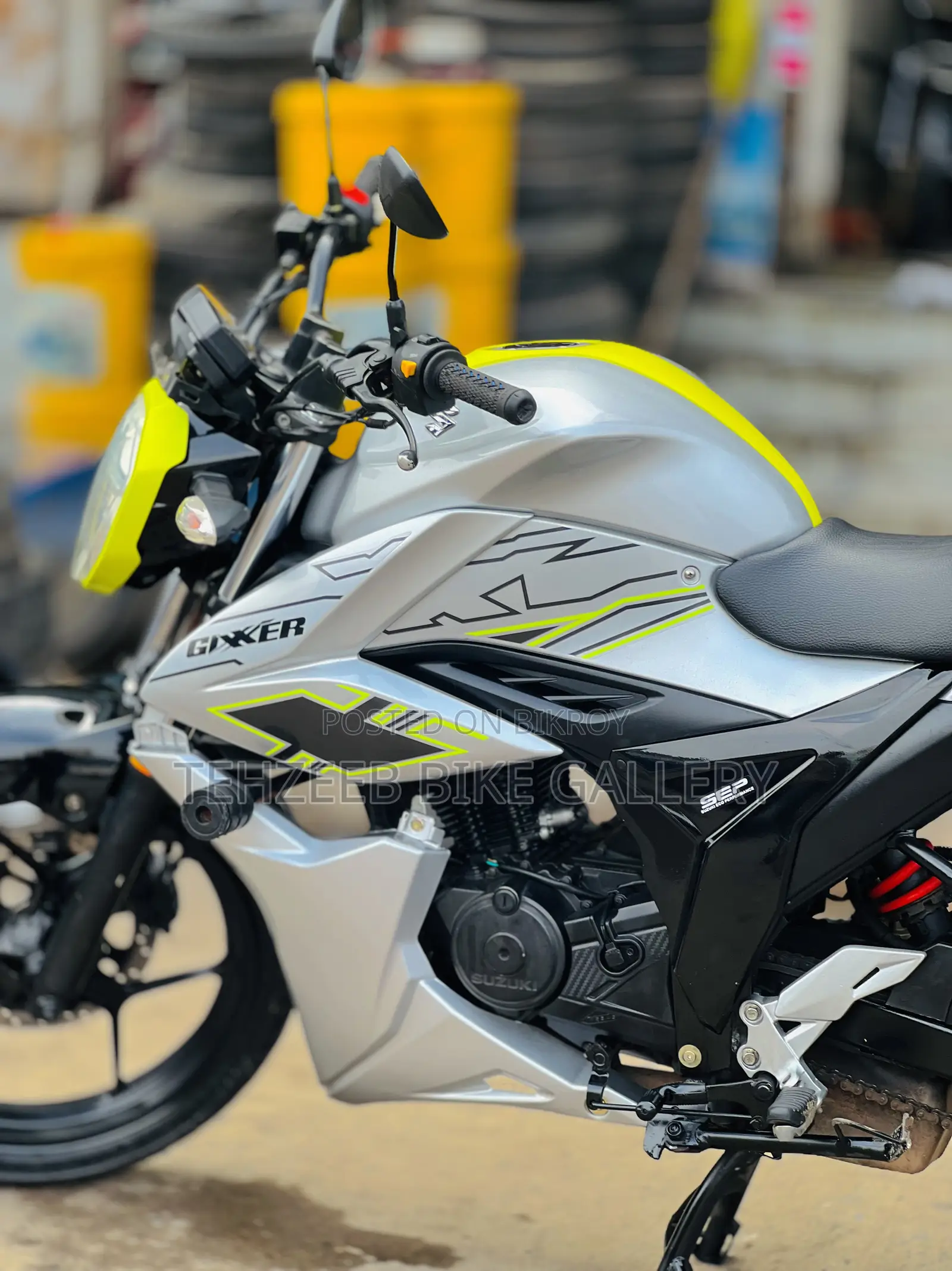 Suzuki Gixxer 2021 Silver