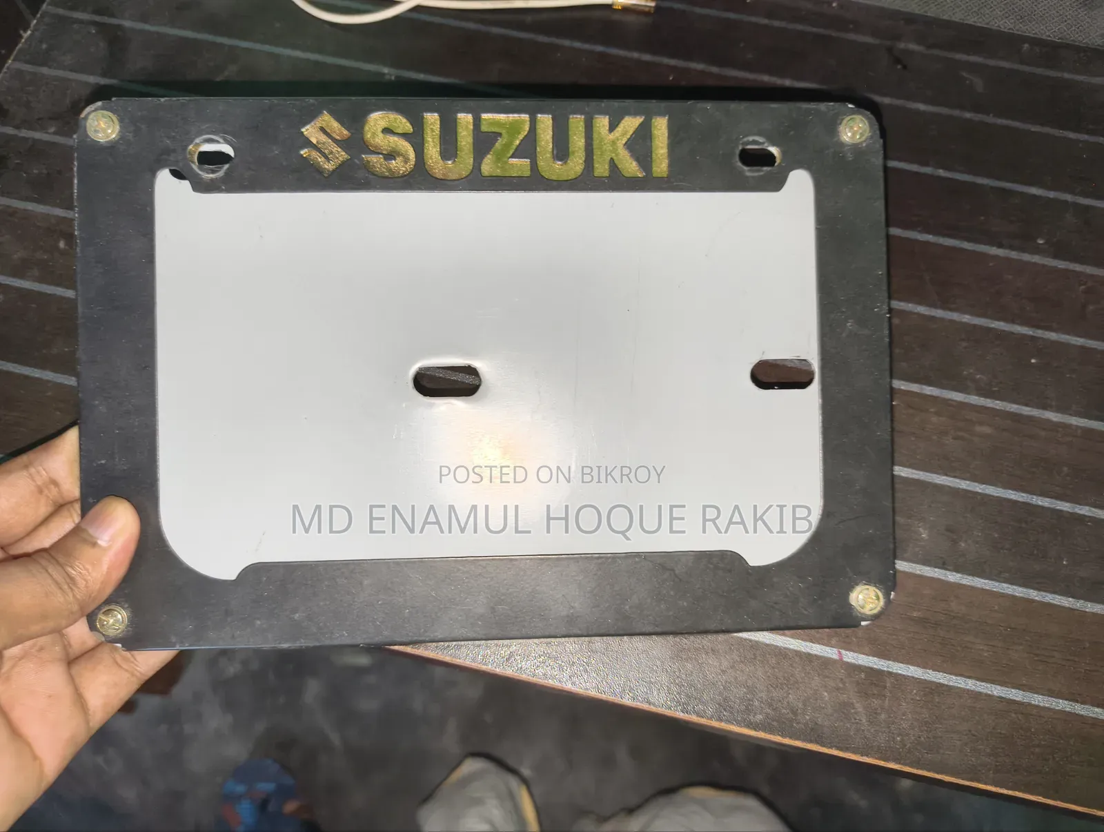 BRTA-digital Number Plate Holder