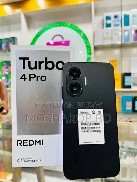 Xiaomi Redmi Turbo 4 Pro 256 GB Black