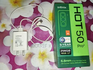 ইনফিনিক্স হট ৫০ প্রো+ ৪জি ২৫৬ জিবি হোয়াইট