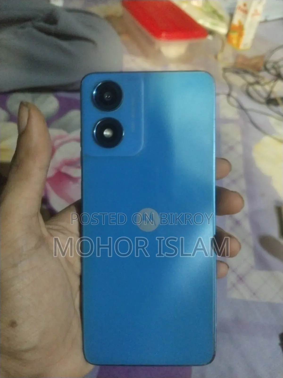 মোটরোহলা মোটো জি০৪এস ১২৮ জিবি ব্লু