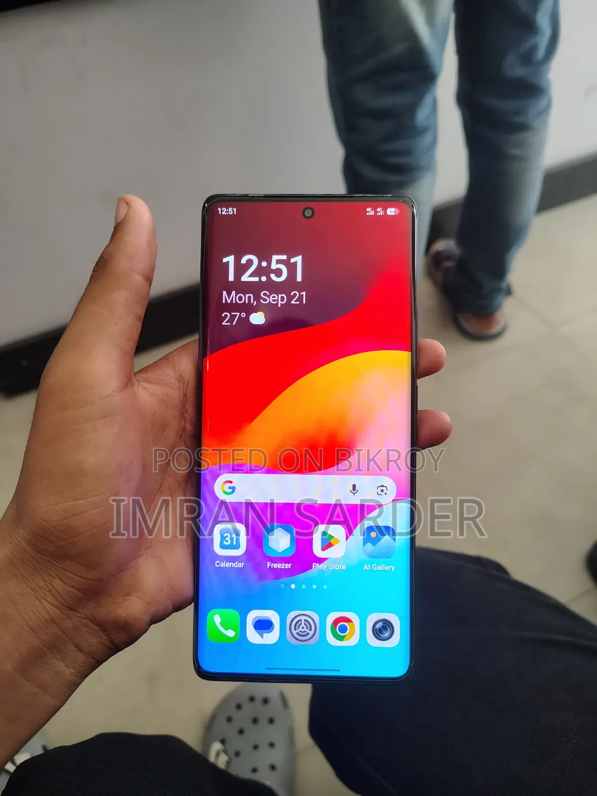 Infinix Hot 50 Pro+ 4G 256 GB Gray
