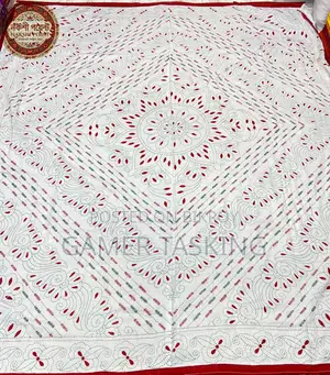Hand-stitched 100% Cotton Fabric Nakshi Kantha 🧶