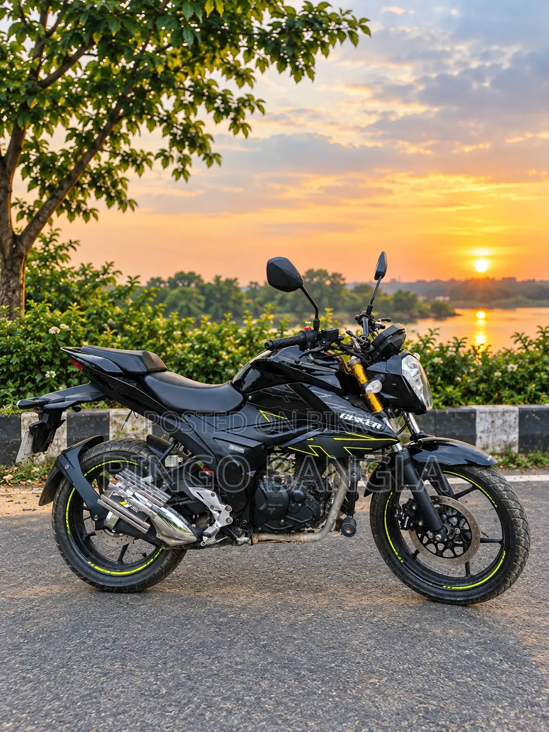 Suzuki Gixxer 2024 Black