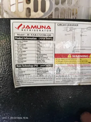 Jamuna Refrigerator for sale