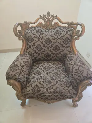 Sofa Set With Beautiful Design Made of Akashi Wood-Slightly Negotiable