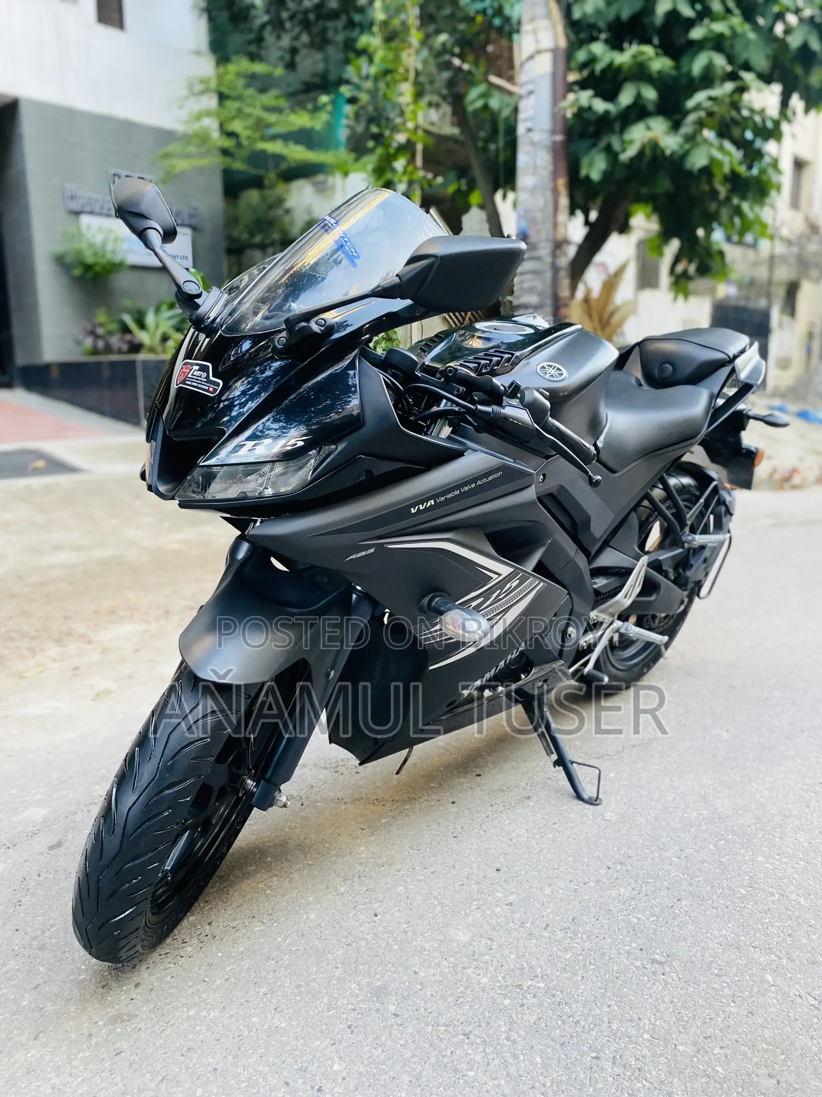 Yamaha R15 V3 2023 Black