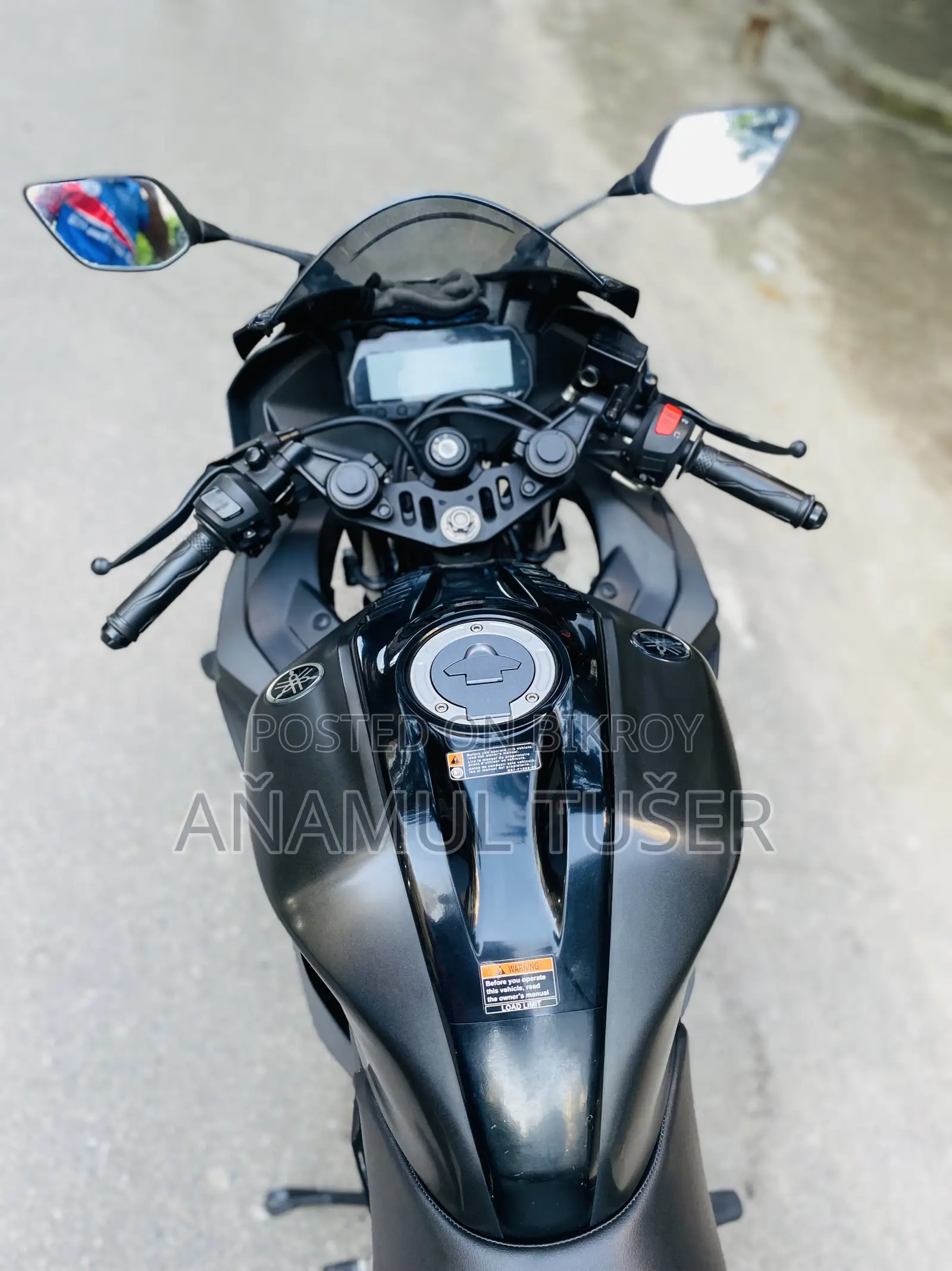 Yamaha R15 V3 2023 Black
