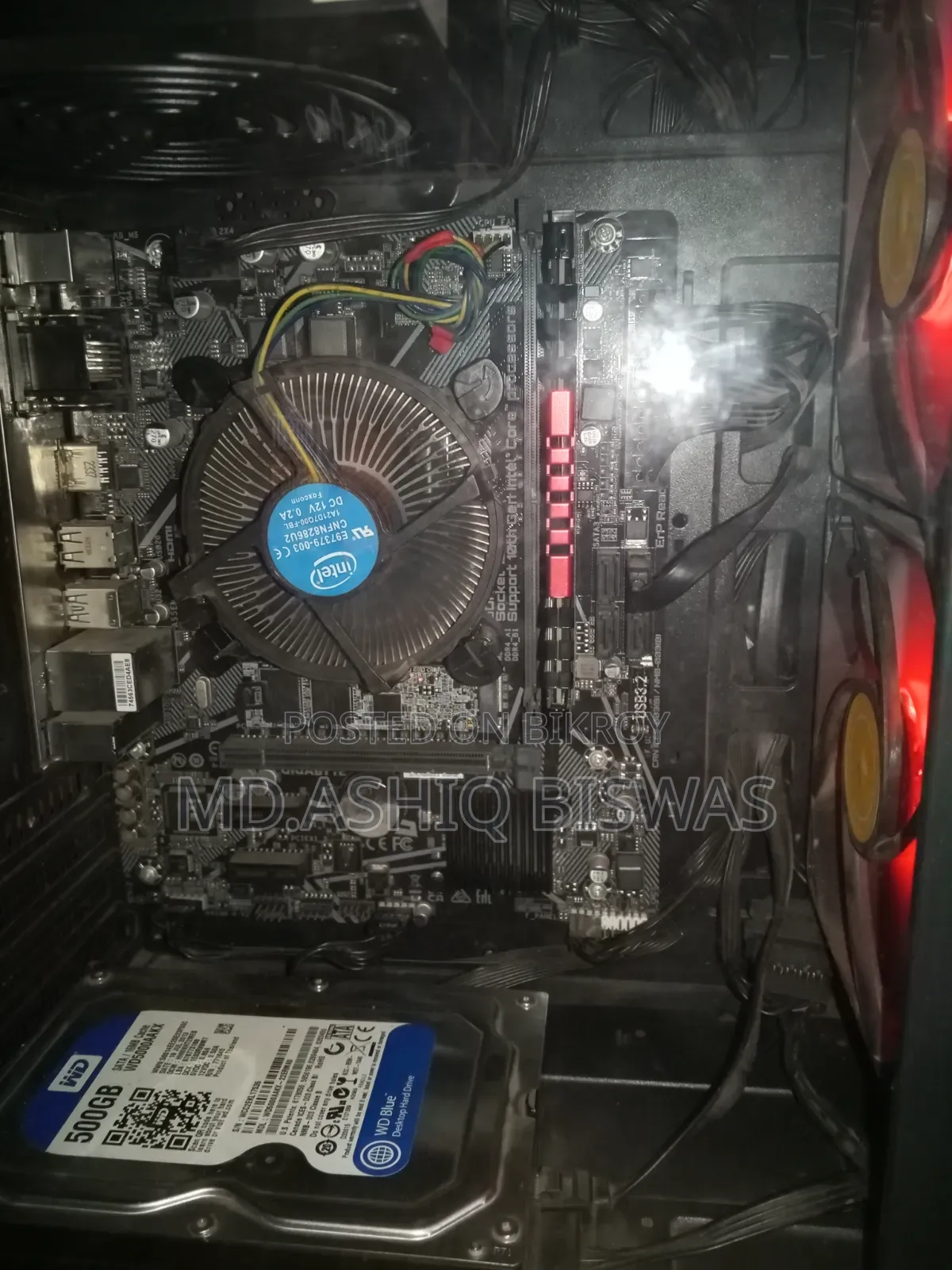 Desktop Computer Gigabyte 8GB Intel Core i5 HDD+SSD 500GB