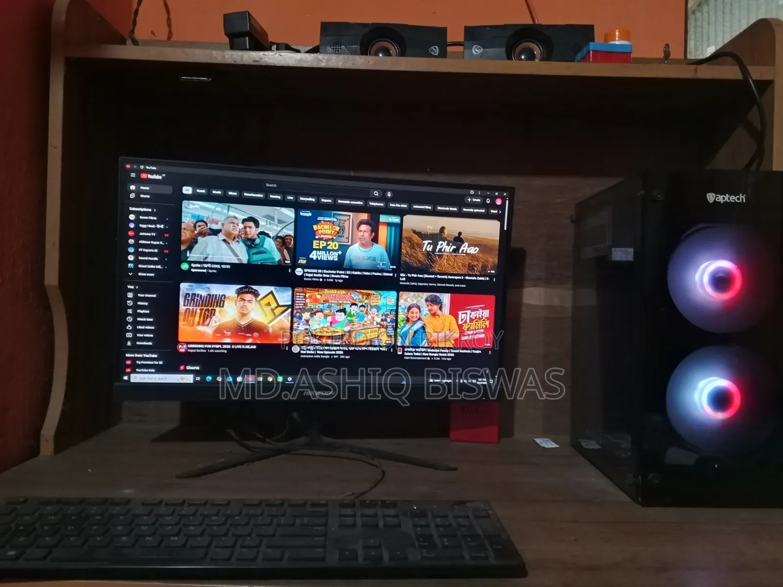 Desktop Computer Gigabyte 8GB Intel Core i5 HDD+SSD 500GB
