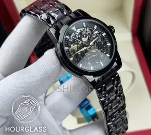 Mechanical Watch for Man Tissot Automatic Watche Black Colour