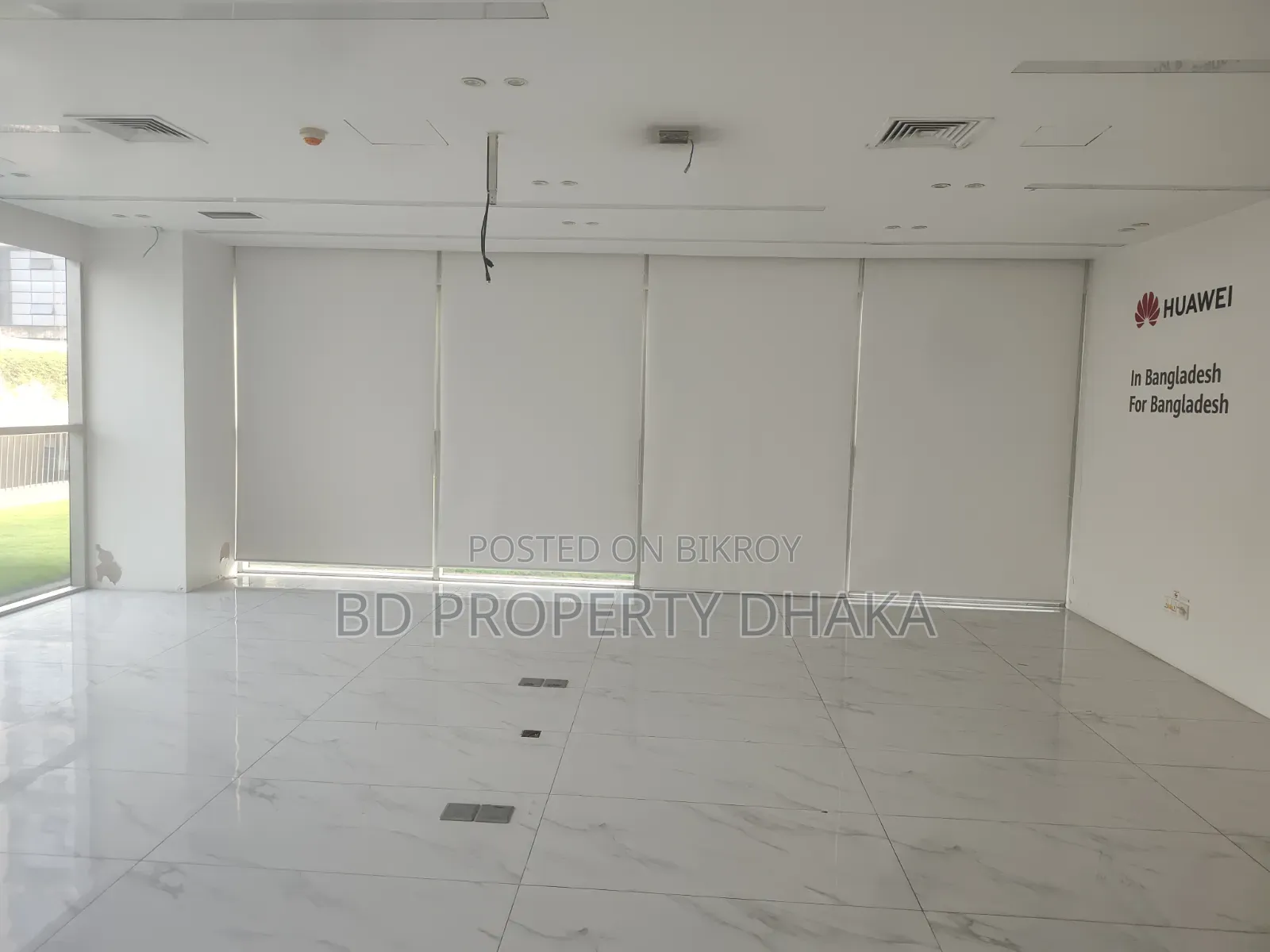 17100 sq ft Open Commercial Space Rent in Gulshan Avenue