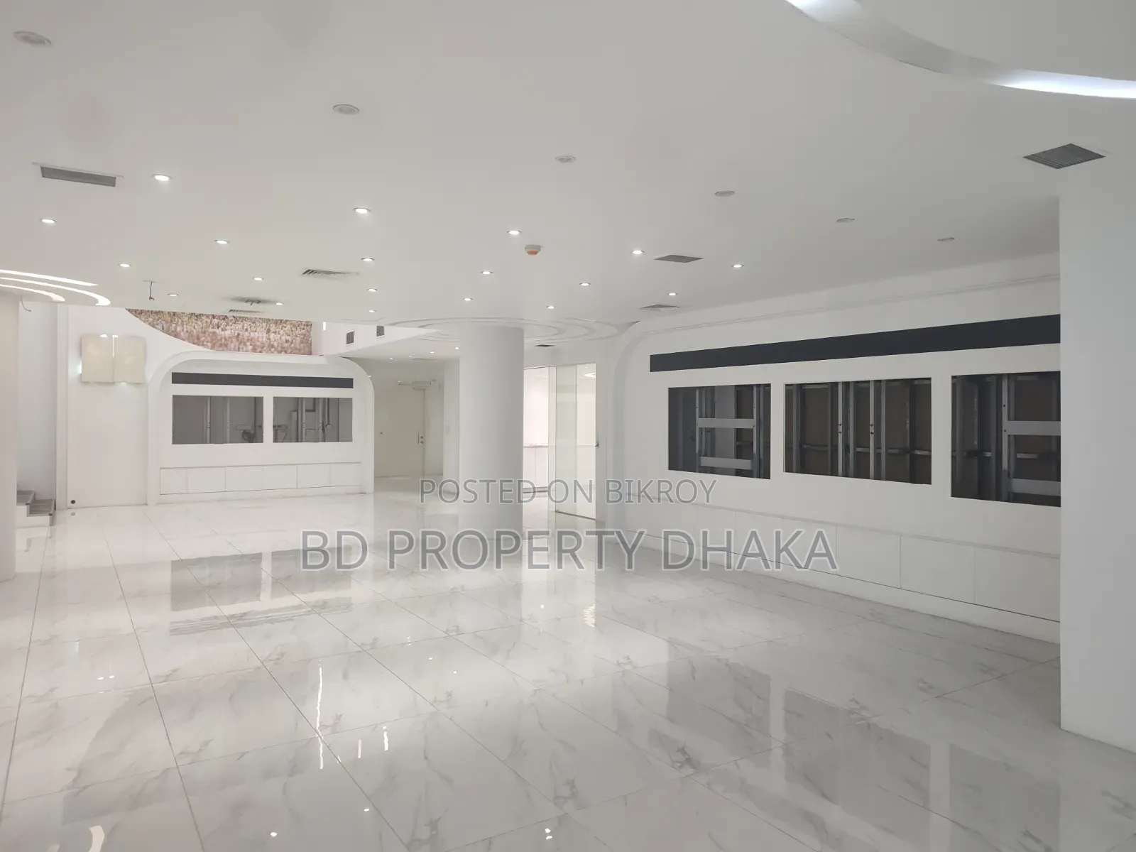 17100 sq ft Open Commercial Space Rent in Gulshan Avenue