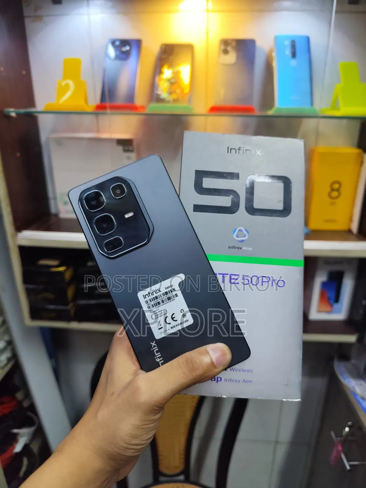 Infinix Note 50 Pro 256 GB Black