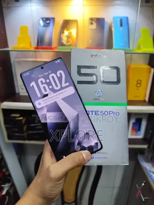 ইনফিনিক্স নোট ৫০ প্রো ২৫৬ জিবি ব্ল্যাক
