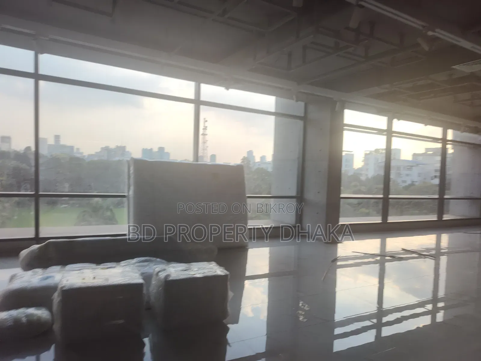 17100 SQFT Modern Semi Furnished Open Commercial Property Rent in Banani