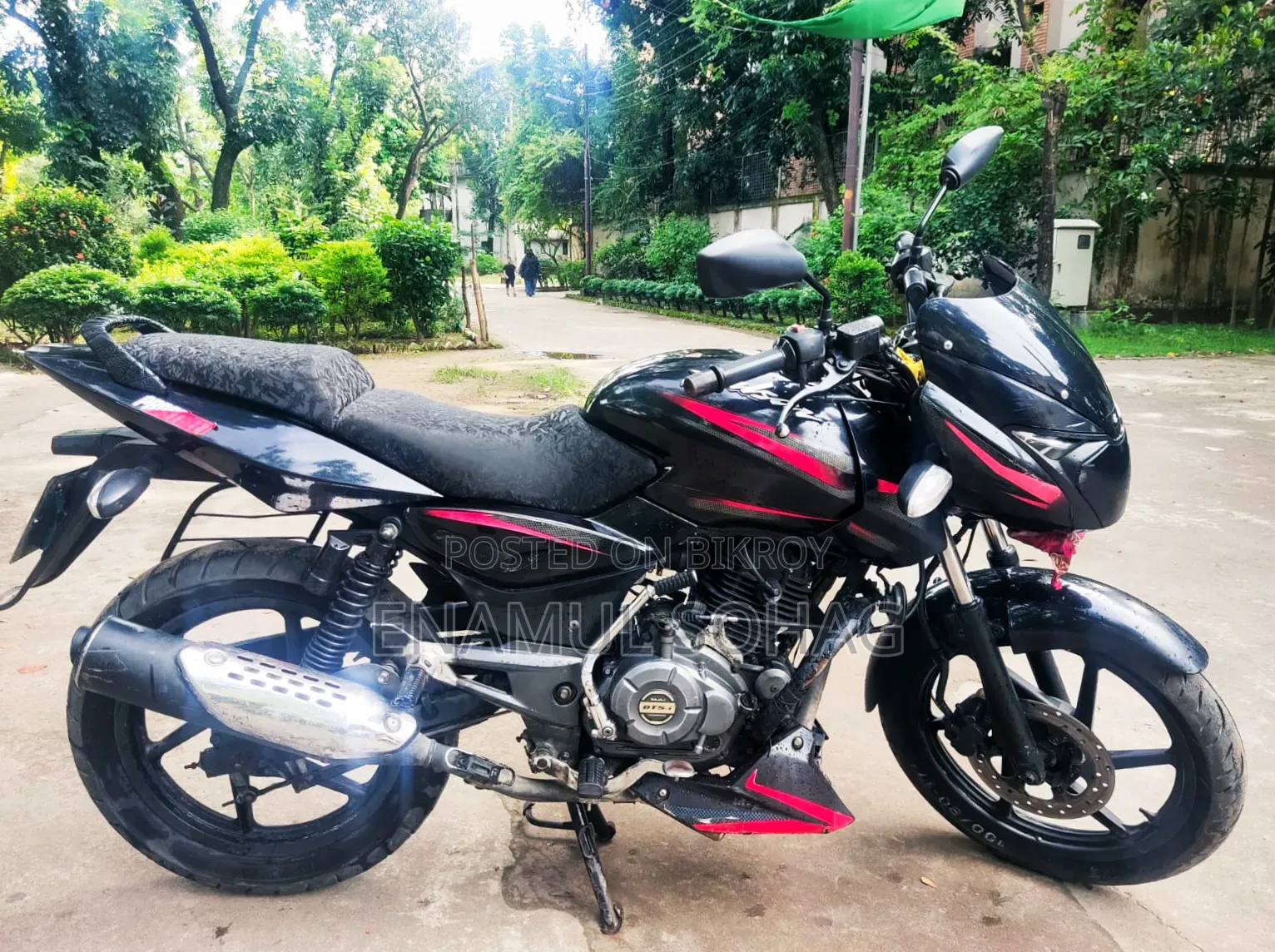 বাজাজ পালসার ১৫০ ২০১৭ কালো
