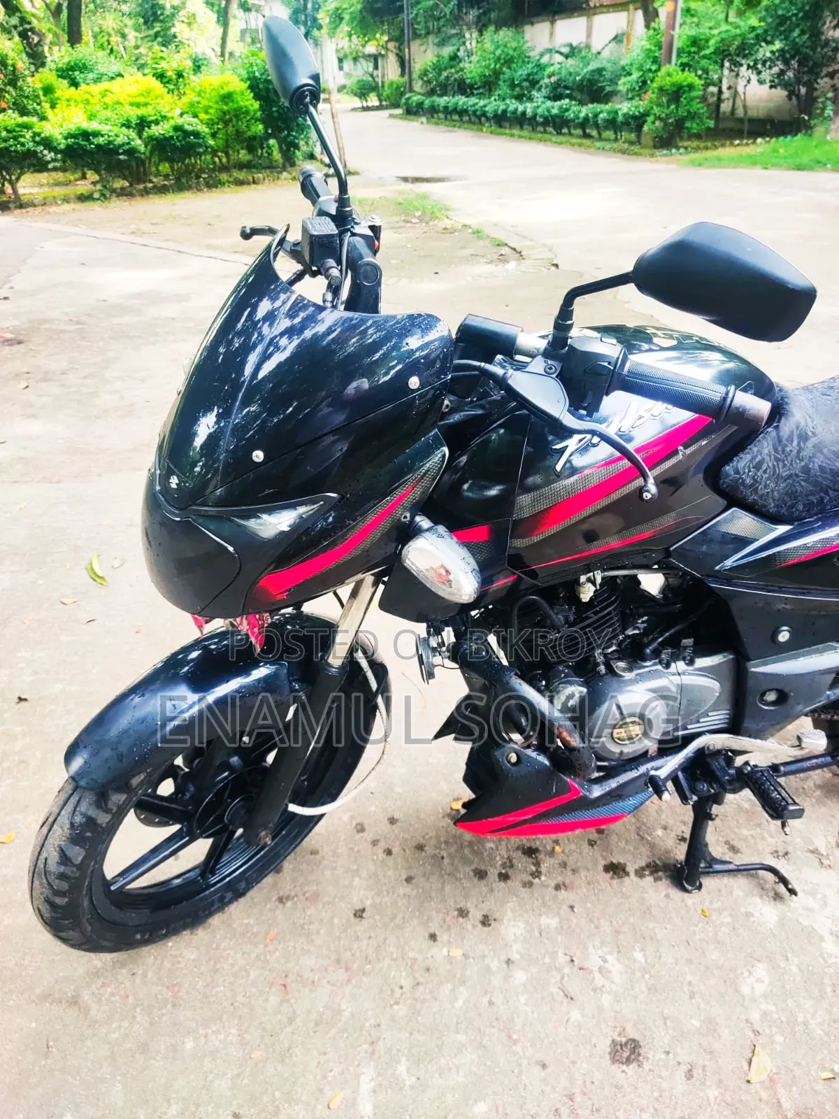 বাজাজ পালসার ১৫০ ২০১৭ কালো