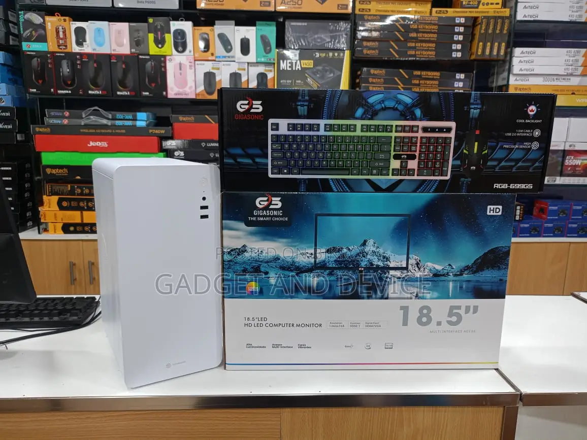 New Desktop Computer 8GB Intel Core i5 HDD+SSD 500GB