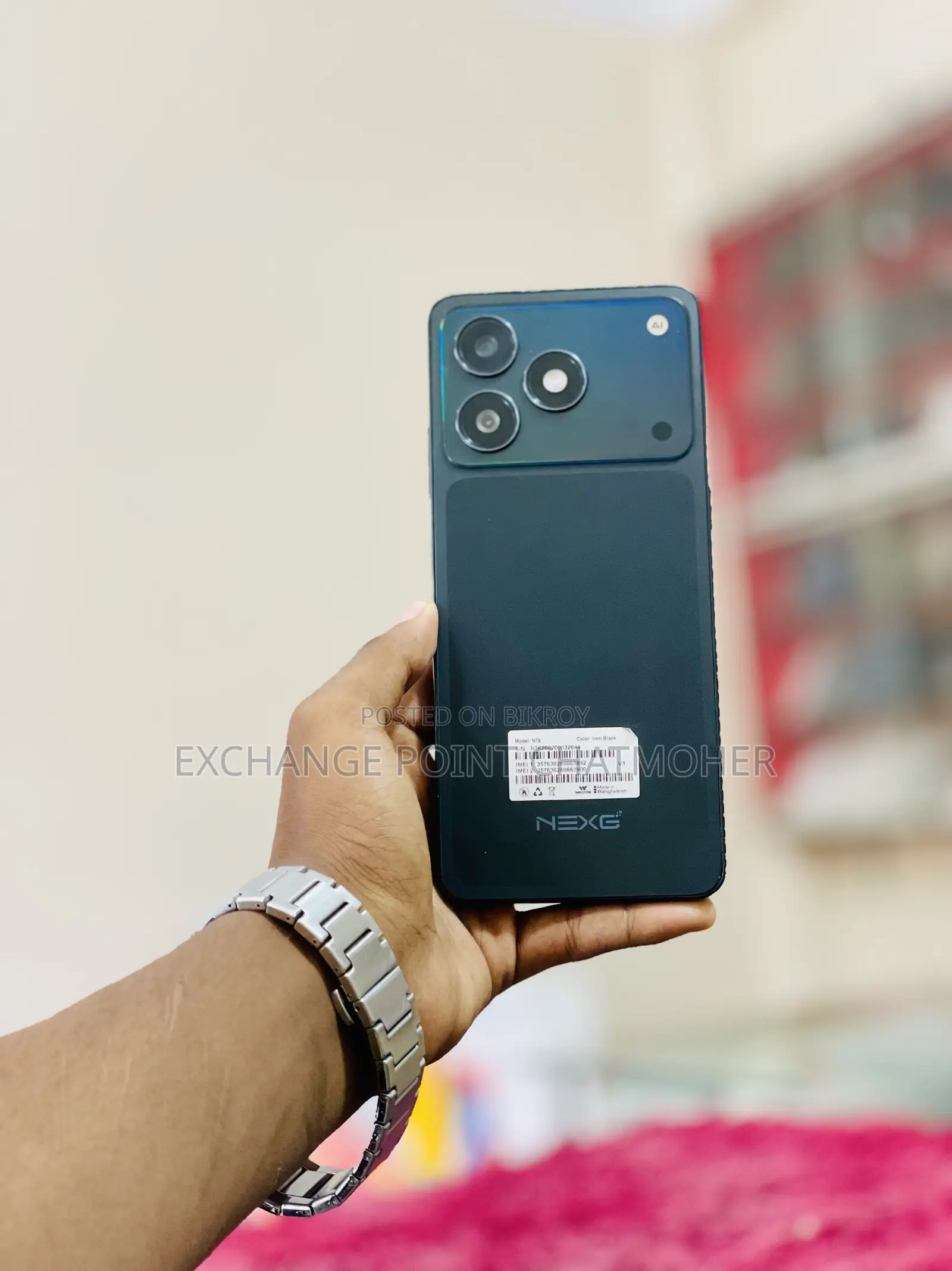 Walton NEXG N76 128 GB Black