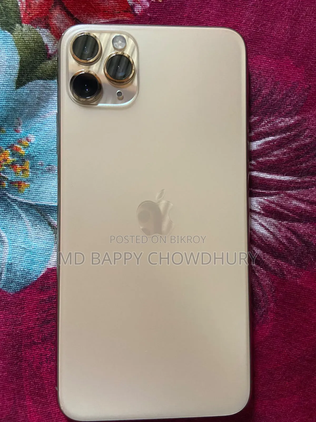 অ্যাপল আইফোন ১১ প্রো ম্যাক্স ৬৪ জিবি গোল্ড