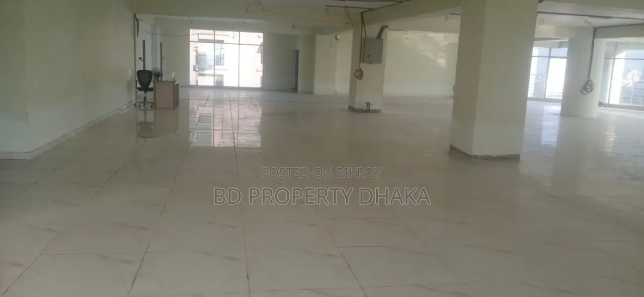 11800 sq ft Open Commercial Space for Rent in Mohakhali