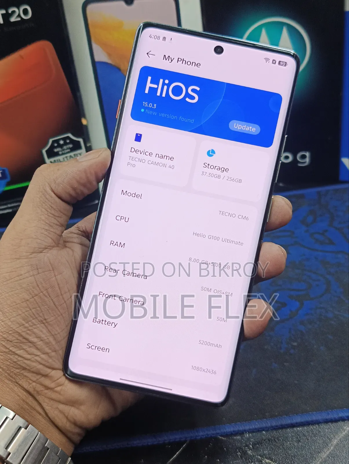 Tecno Camon 40 Pro 4G 256 GB