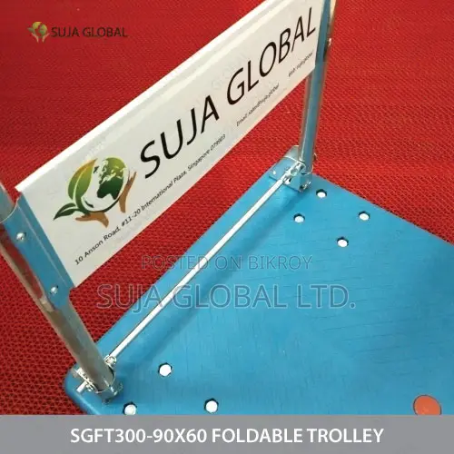 300kg Foldable Platform Trolley Plastic Body SUJA GLOBAL