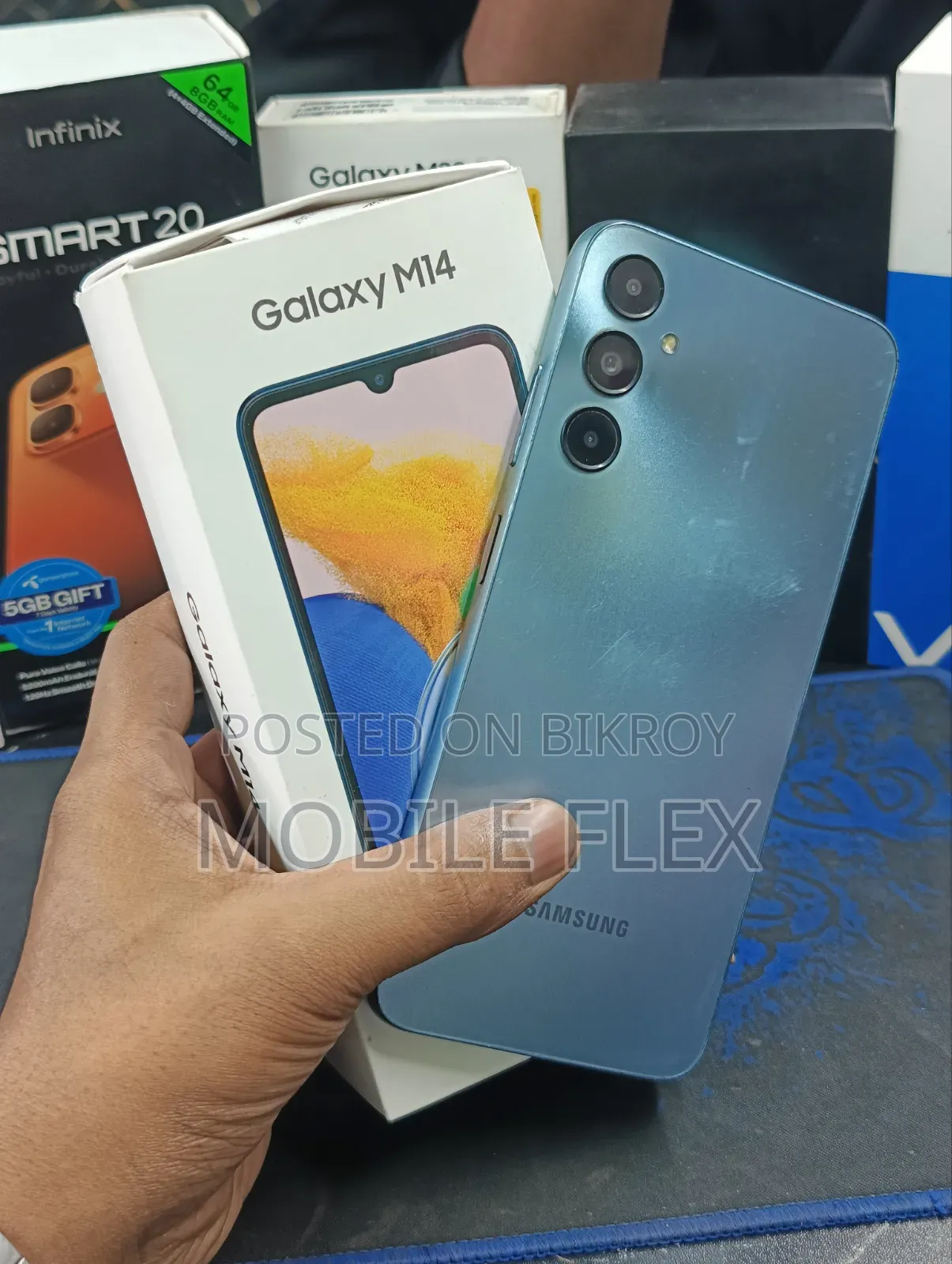 Samsung Galaxy M14 4G 128 GB Gray