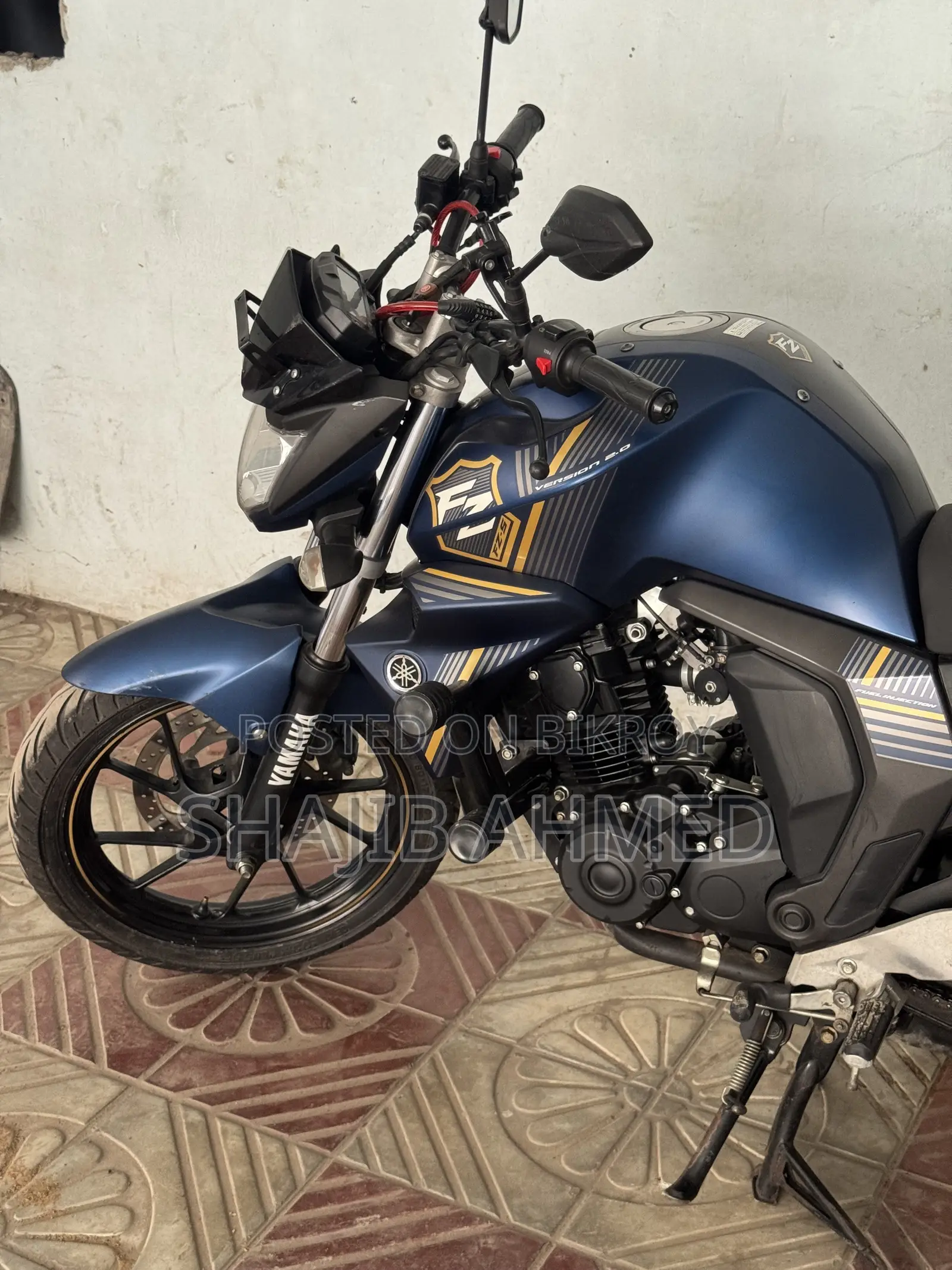 Yamaha FZS V2 2024 Blue