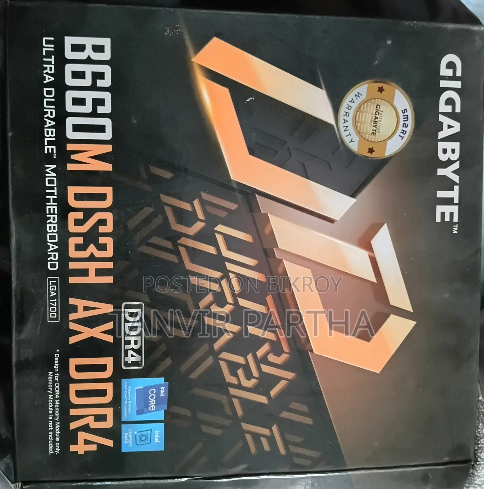 Motherboard-B660m Ds3h Ax Ddr4