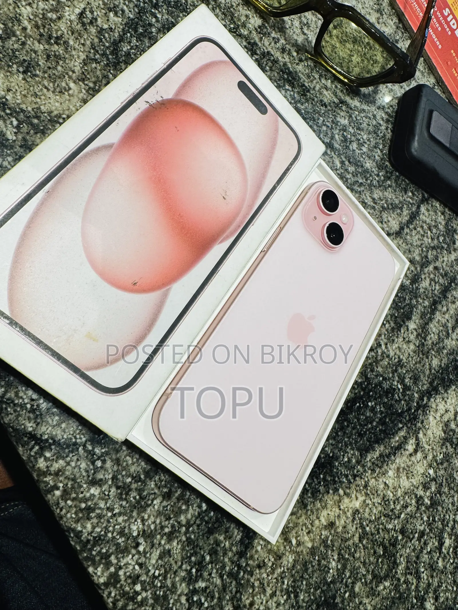 অ্যাপল আইফোন ১৫ প্লাস ১২৮ জিবি গোলাপি