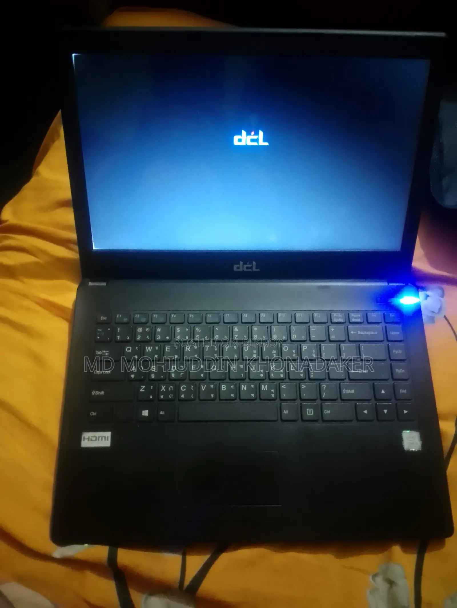 Laptop 8GB Intel Core i3 SSD 1TB