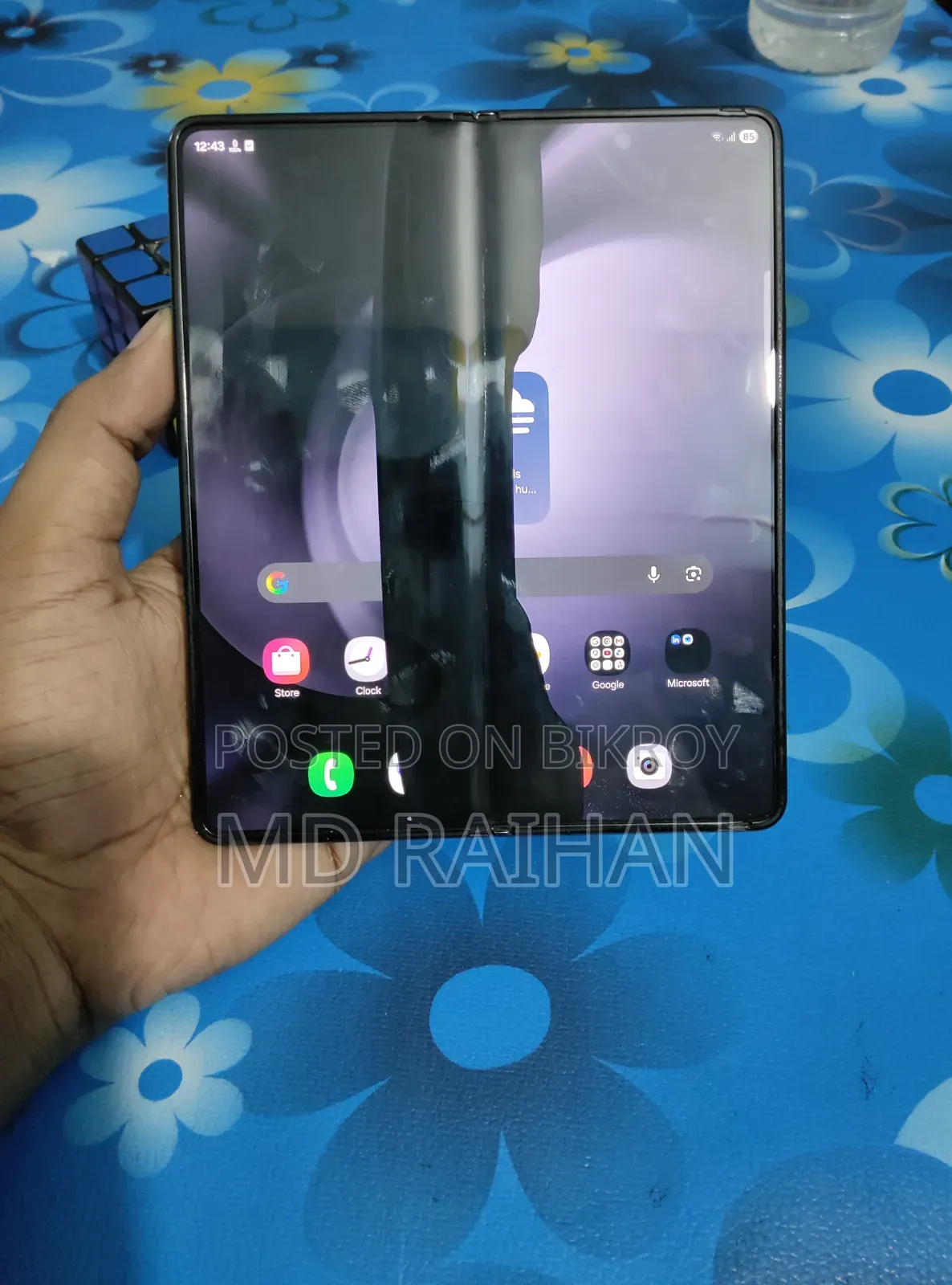 স্যামসাং গ্যালাক্সি জেড ফোল্ড ৫ ২৫৬ জিবি গ্রে