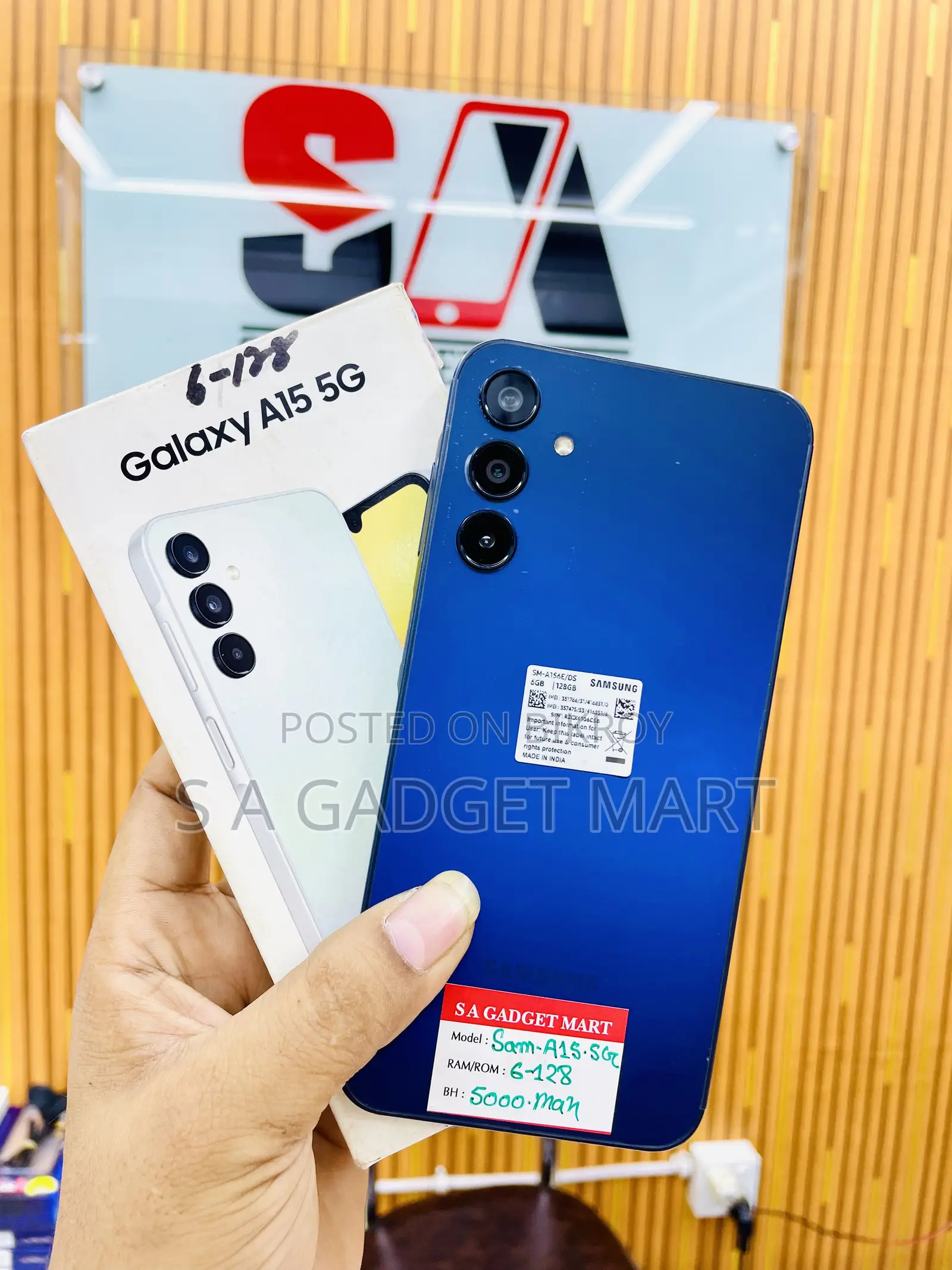 Samsung Galaxy A15 5G 128 GB Blue