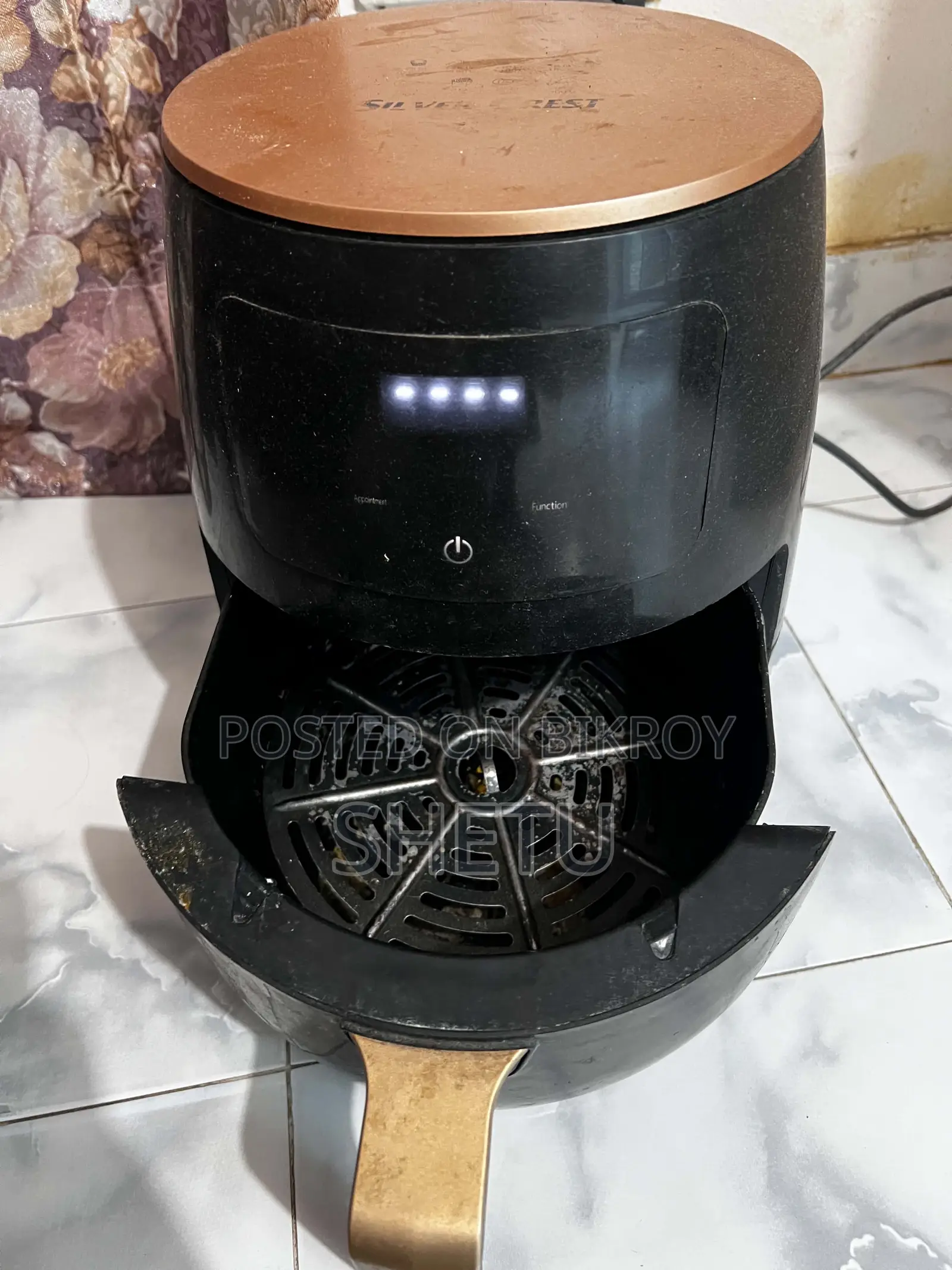 Silver Crest Air Fryer 6l Digital Air Fryers With Timer