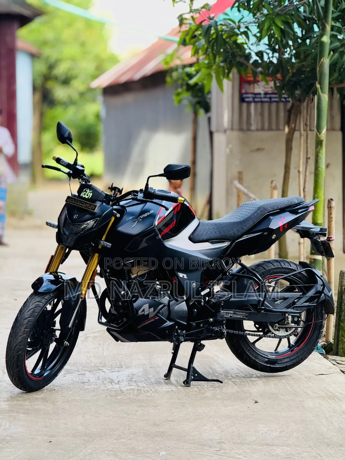 Hero Xtreme 160R 2025 Black