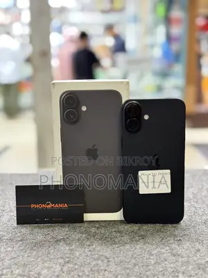 অ্যাপল আইফোন ১৬ প্লাস ২৫৬ জিবি ব্ল্যাক