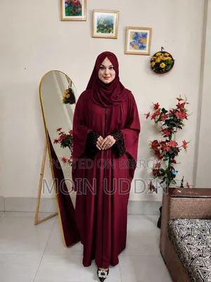 Karchupi Embroidered Farsa Abaya Set