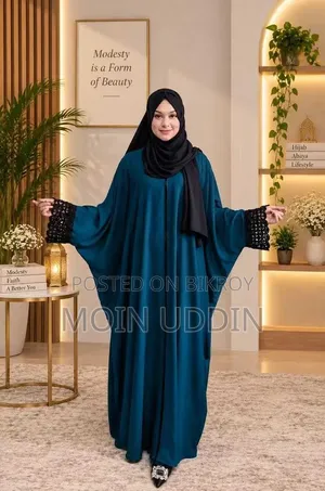 Karchupi Embroidered Farsa Abaya Set