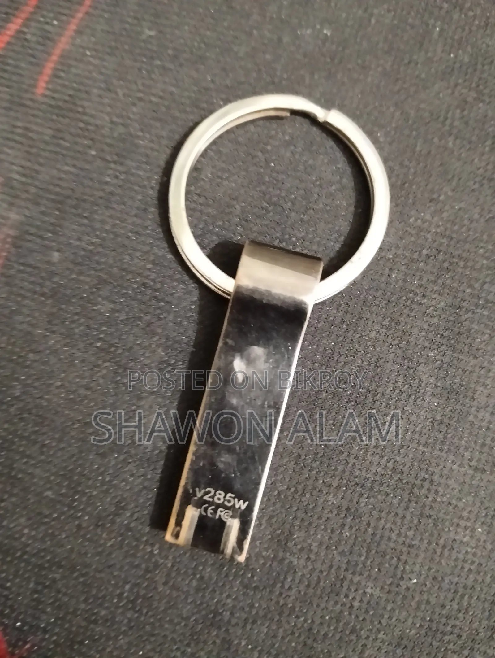 এইচপি ৬৪জিবি ইউএসবি ৩.০ মেটাল সিলভার কি রিং