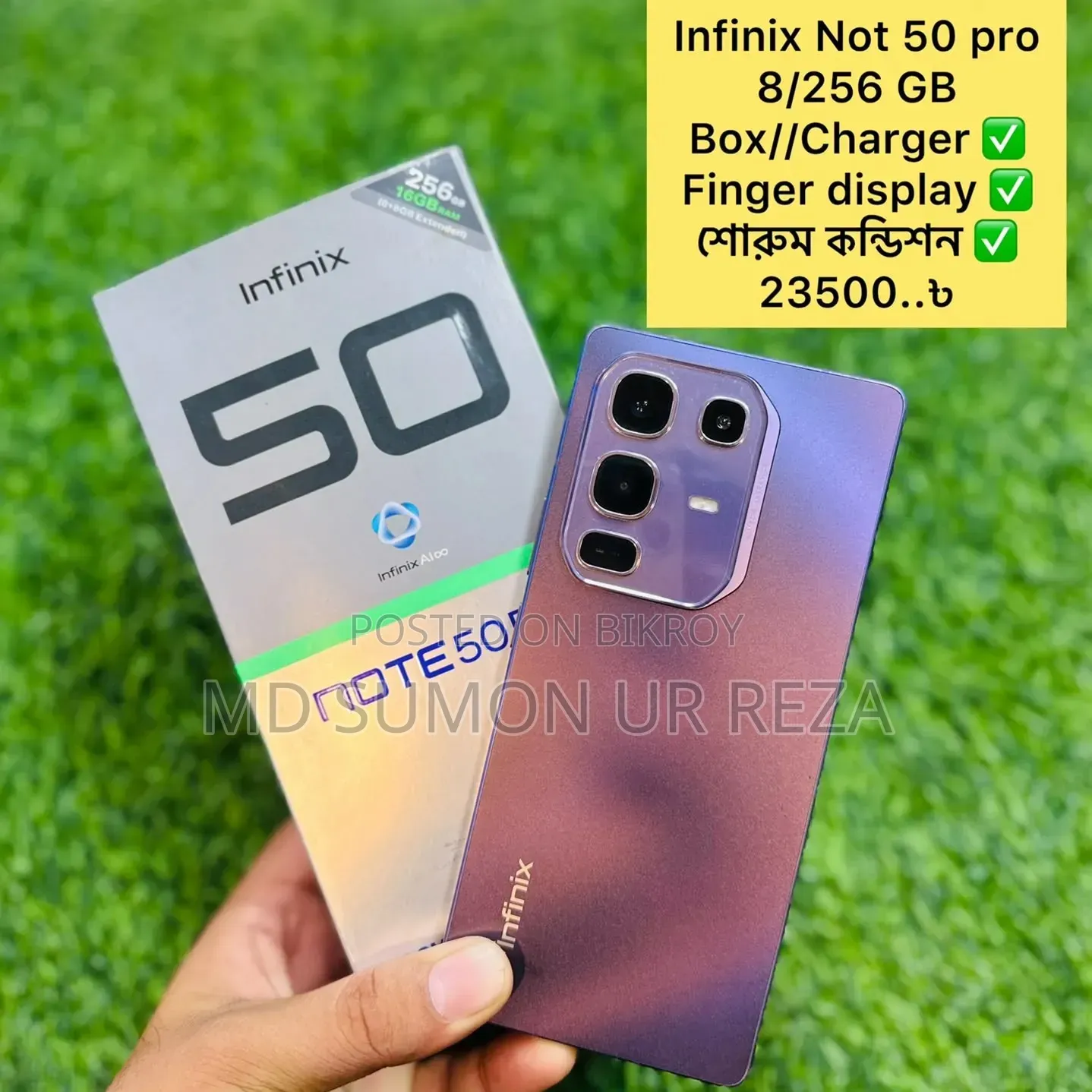 Infinix Note 50 Pro 256 GB White