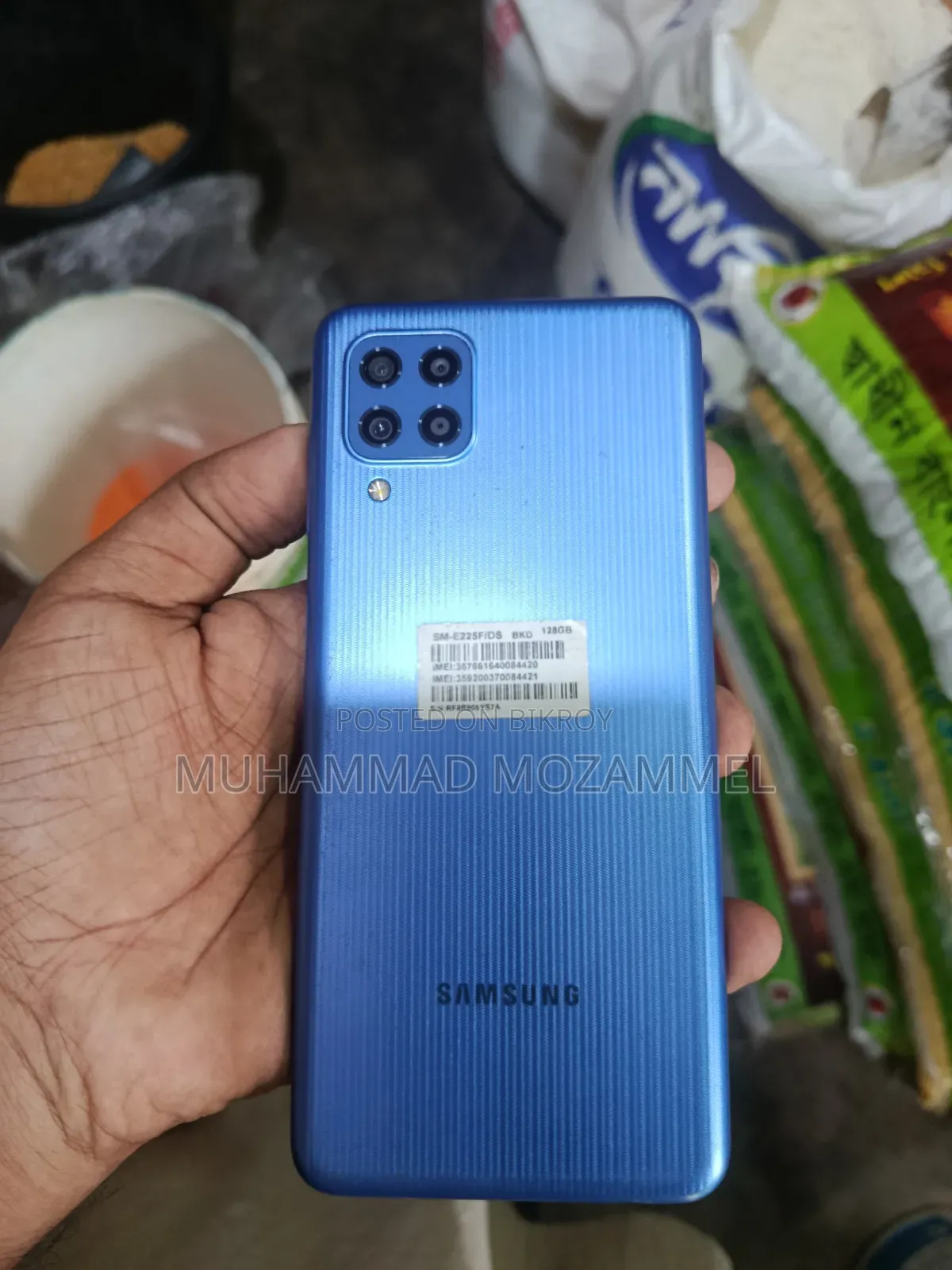 Samsung Galaxy F22 128 GB Blue