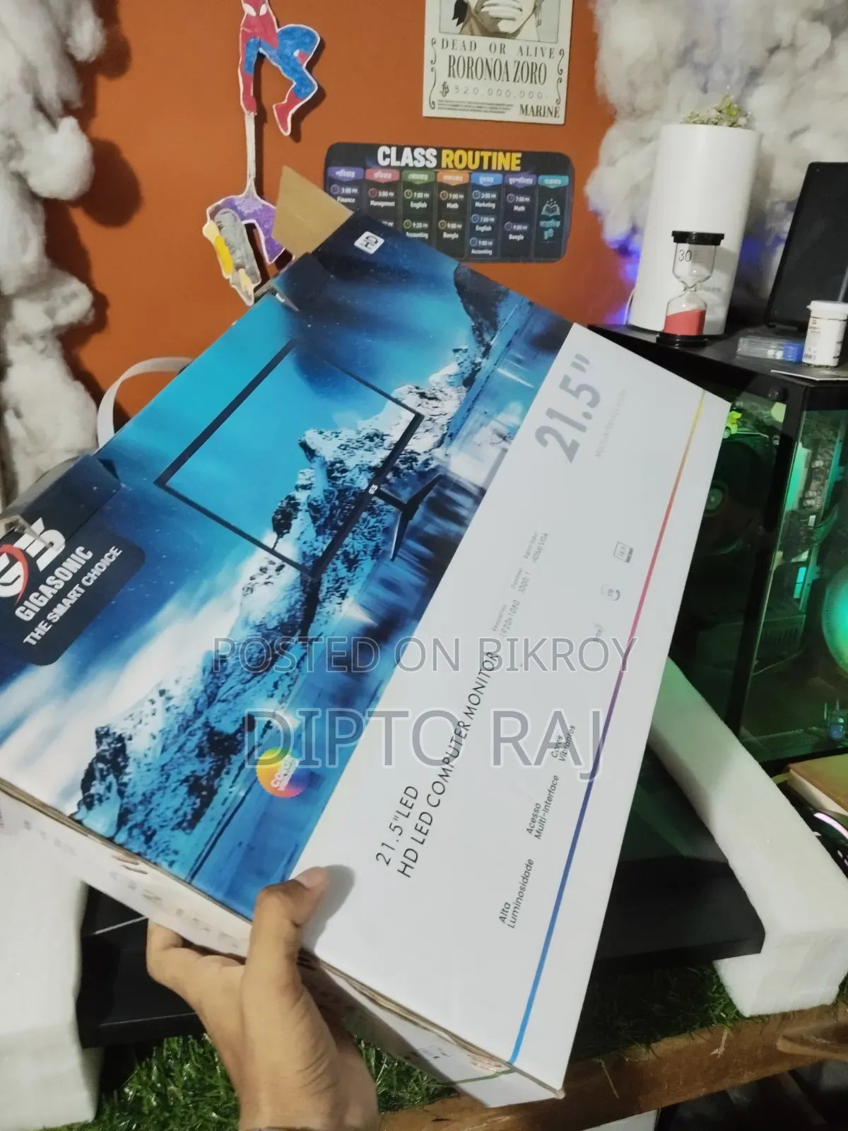 Gigasonic RB-G215S-400C 21.5" FHD LED Monitor