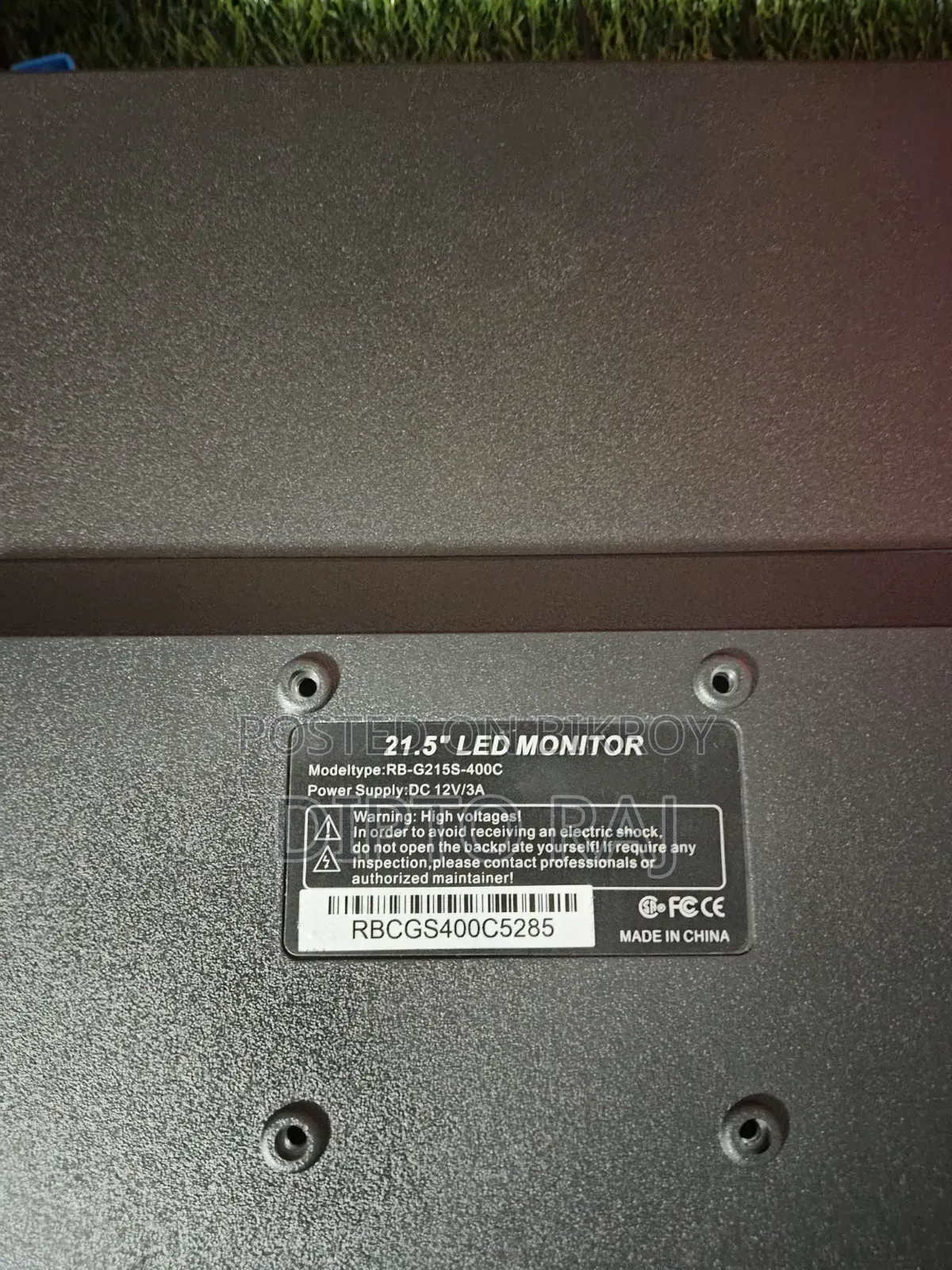 Gigasonic RB-G215S-400C 21.5" FHD LED Monitor