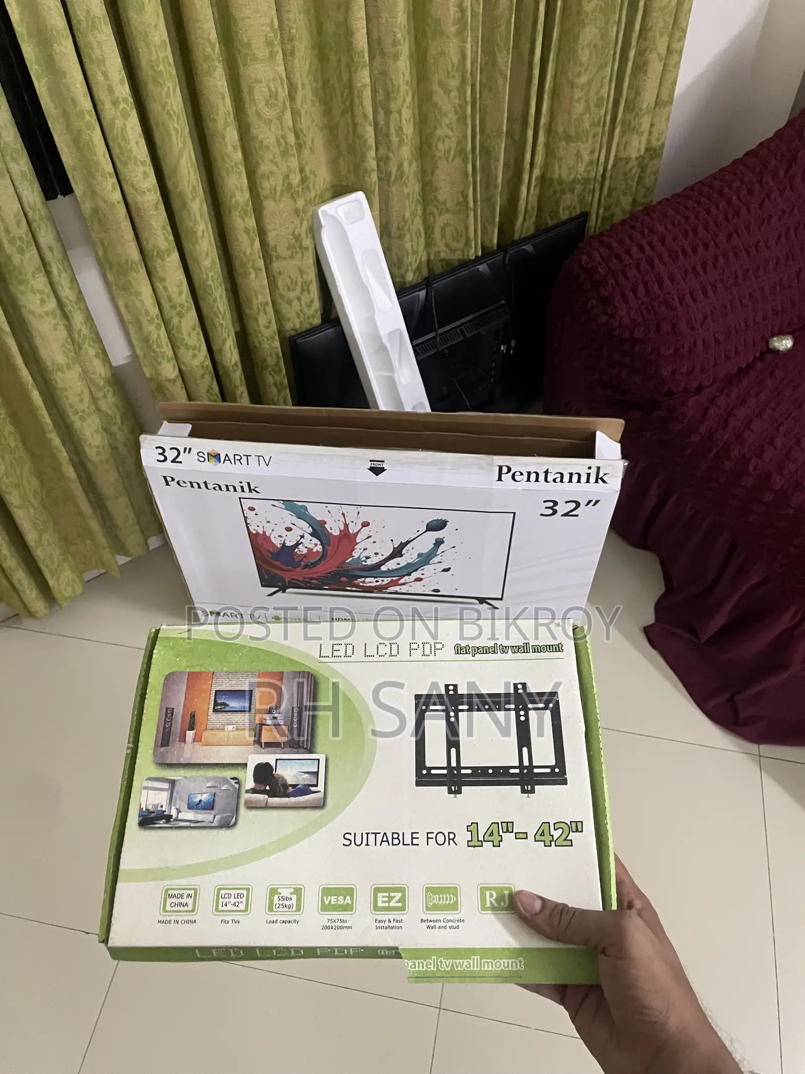 Pentanik Brand 1 Year Warranty 32' SMART TV