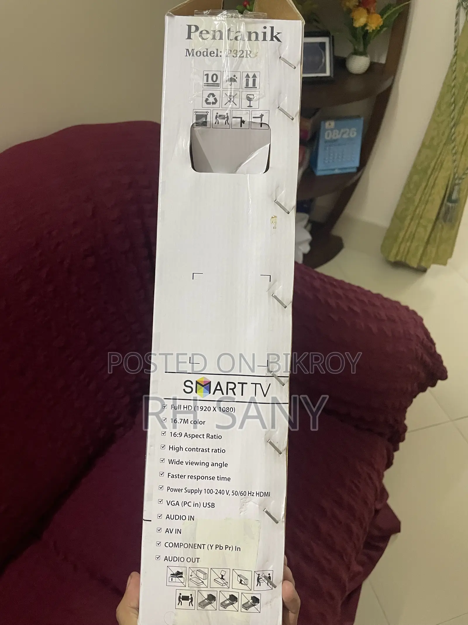 Pentanik Brand 1 Year Warranty 32' SMART TV