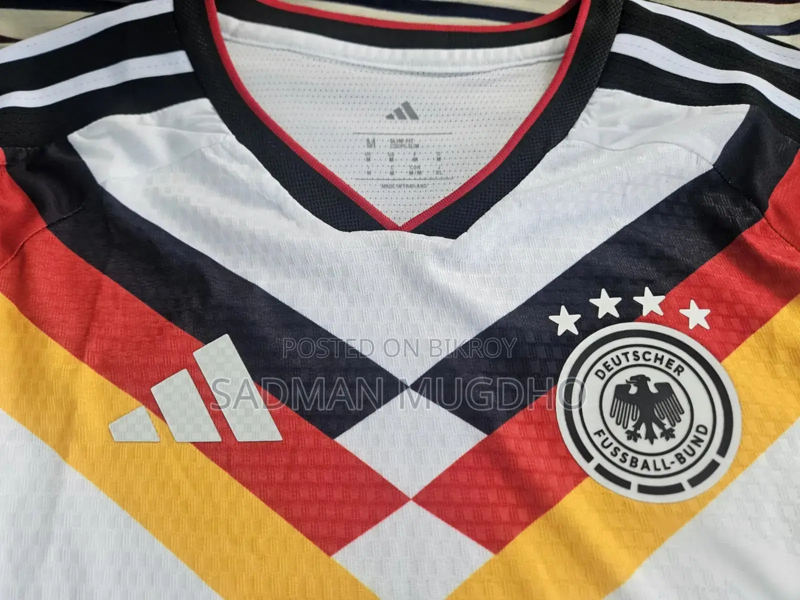 Germany World Jersey Home-M Size Imported Player Edition